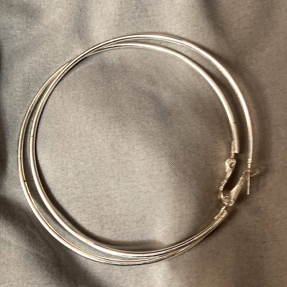 Hoop earrings
